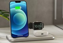 ZENS Aluminium 4 in 1 Stand Wireless Charger with 45W USB PD:    