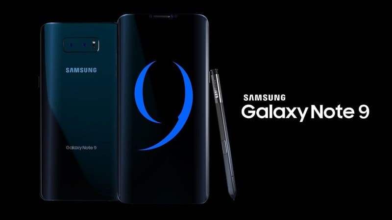Samsung Galaxy Note 9:   