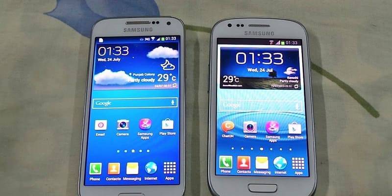 Galaxy S3 vs Galaxy S4:   