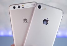     :    Apple  Huawei