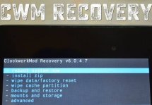    ClockworkMod Recovery