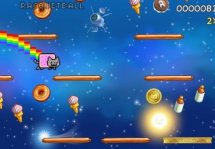 Nyan Cat The Space Journey - интересная аркада про радужного кота
