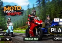 Race the Traffic Moto - опасные гонки на мотоциклах с разными персонажами