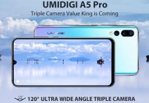 UMIDIGI выпустит новый смартфон с трехмодульной камерой за $150
