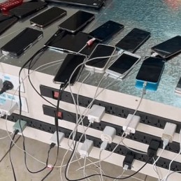 Самый большой пауэрбанк имеет емкость, достаточную для зарядки 5 тысяч смартфонов