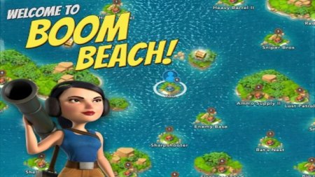 Boom Beach - тематическая стратегия с позитивным оформлением