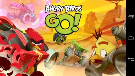 Angry Birds Go! - забавная гоночная аркада с любимыми птичками