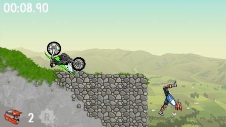 Moto X Mayhem  - красочный симулятор про мотоциклистов