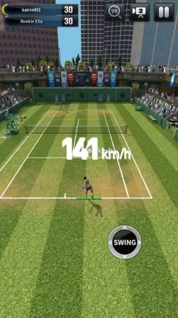 Ultimate Tennis - качественный спортивный симулятор про большой теннис