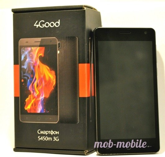 4GOOD S450M 3G: обзор смартфона