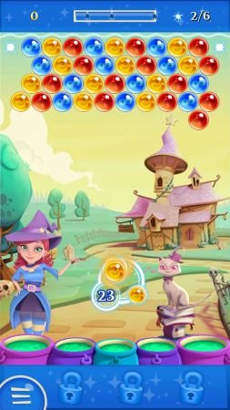 Bubble Witch 2 Saga - красочный таймкиллер про магические шарики