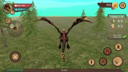 Dragon Sim Online: Be A Dragon - восхитительный симулятор про драконов