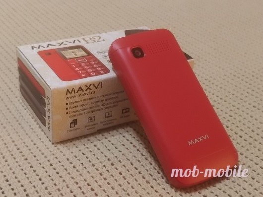 Maxvi B2: обзор телефона