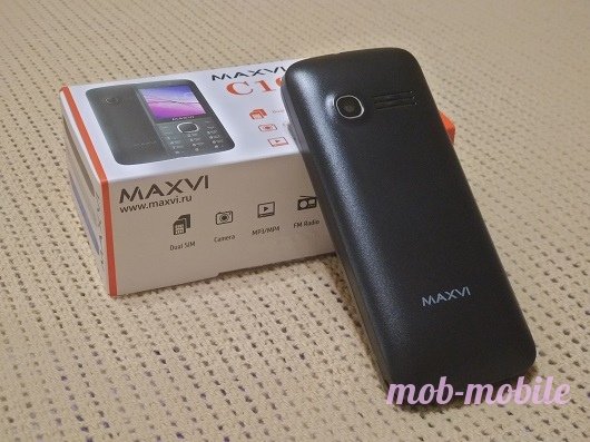 Maxvi C10: обзор телефона