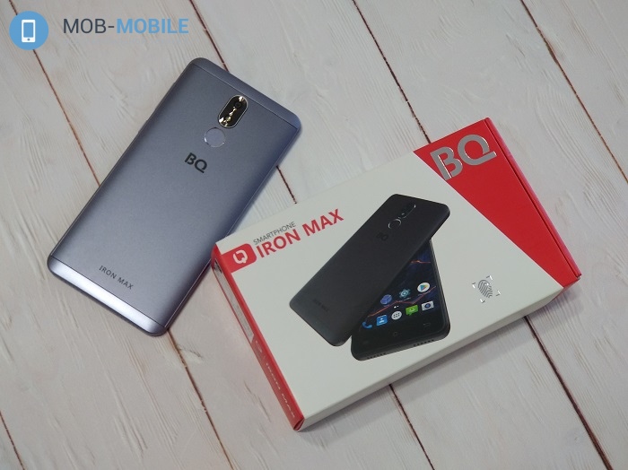 BQ-5507L Iron Max: обзор смартфона