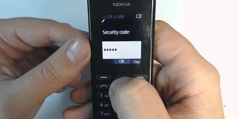 Забыл код блокировки телефона Nokia - что делать?