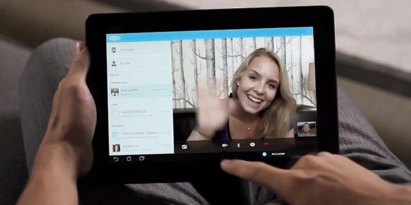 Как настроить и включить камеру в Skype на планшете