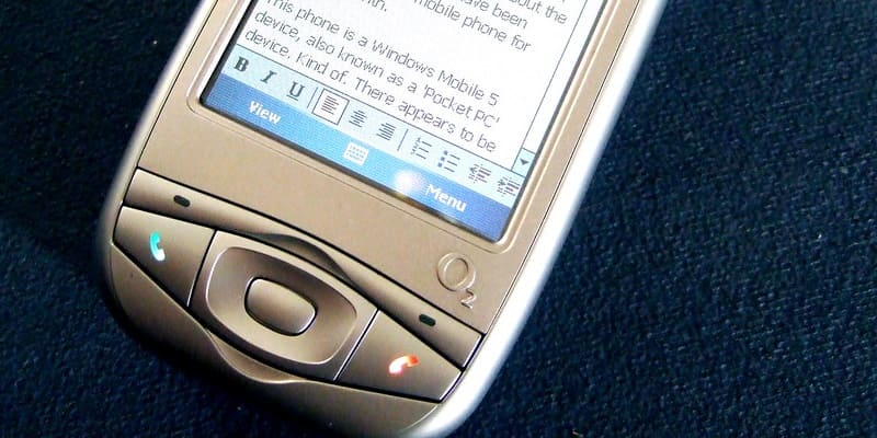 Компания O2: телефоны Windows Mobile из прошлого