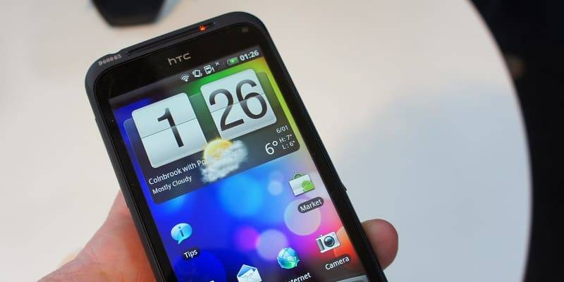 HTC Incredible S:    