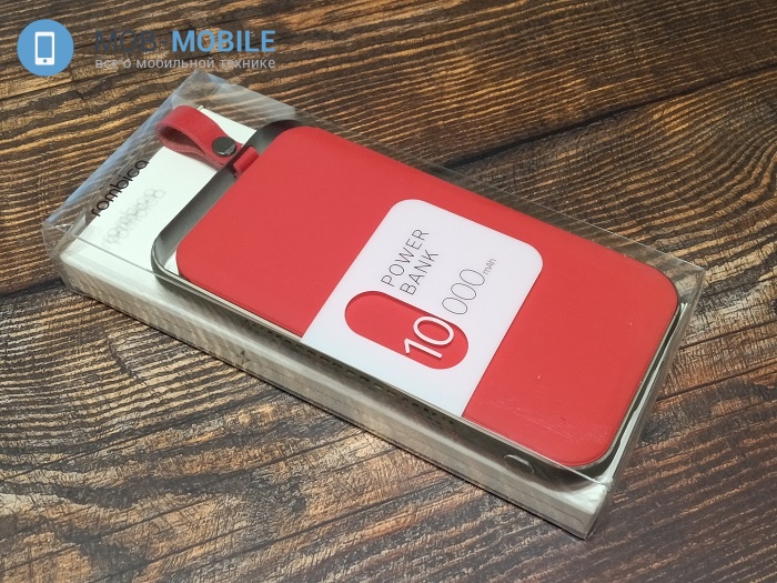 Rombica NEO Electron Red: обзор Power Bank