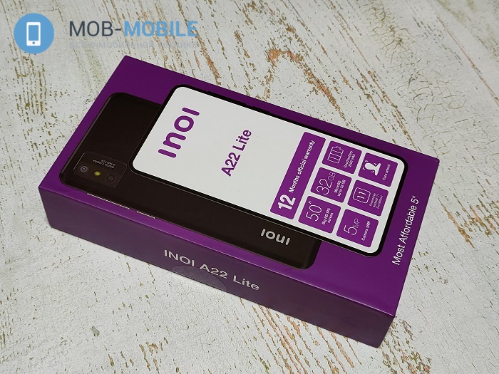 INOI A22 Lite: обзор смартфона