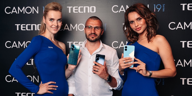 Анонсирована новая линейка смартфонов Camon 19 популярного китайского бренда Tecno