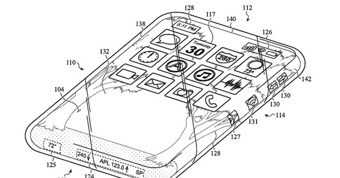 Революционный дизайн: Apple запатентовала стеклянный iPhone с сенсорными гранями