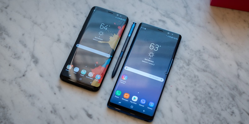 Galaxy S8 � Note 8 �������� ���������� ������ ����� 10 ��� ����� ������